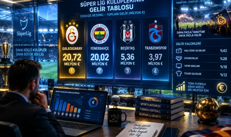Avrupa Sahasında Türk Kulüplerinin Kasa Defteri: Kim Ne Kadar Kazandı?
