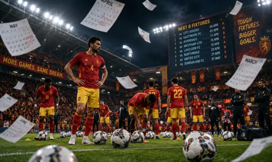 Galatasaray İçin Kritik Dönemeç: Bir Ayda Sekiz Zorlu Sınav