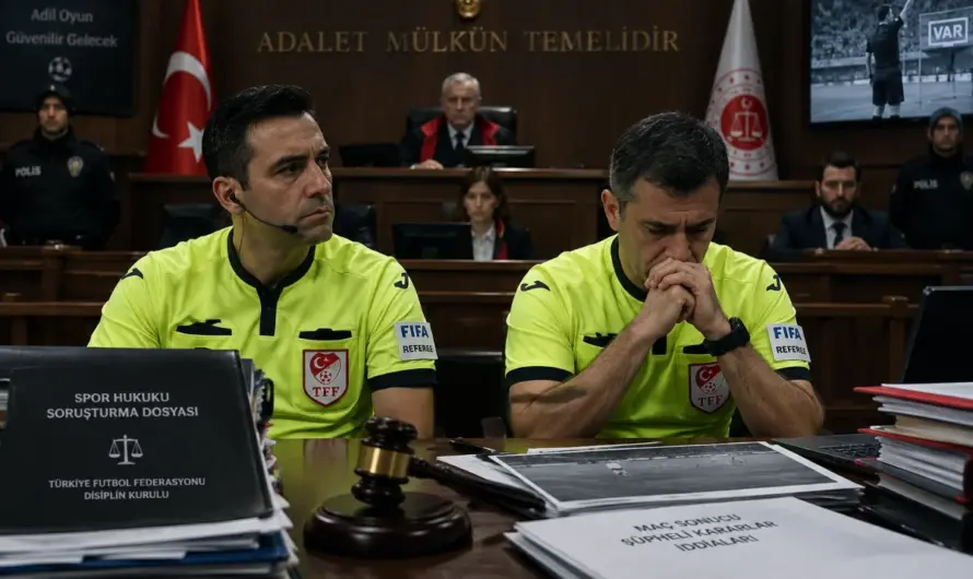 Türk Futbolunda Yargı Kıskacı: Hakemler Yasin Kol ve Göktuğ Hazar Erel Adliyede